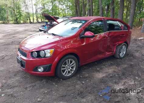 2013 Chevrolet Sonic Lt Auto from USA, damaged, VIN 1G1JC5SG9D4124634